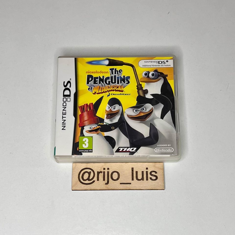 The Penguins of Madagascar Nintendo DS complete