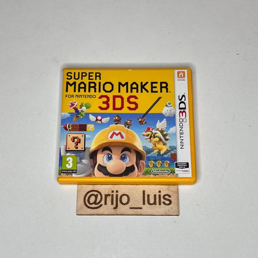 Super Mario Maker Nintendo 3DS complete