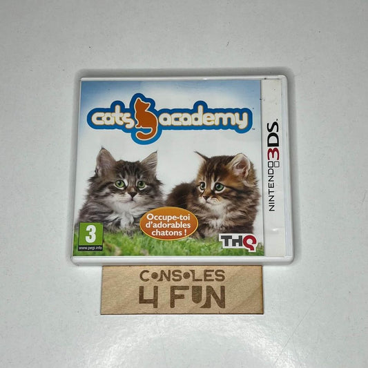 Cats Academy Nintendo 3DS complete