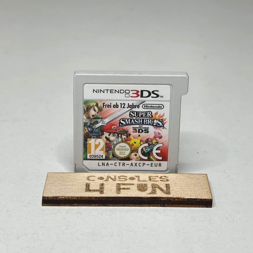 Super Smash Bros Nintendo 3DS complete