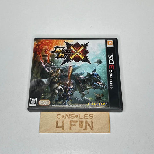 Monster Hunter X Cross Nintendo 3DS complete