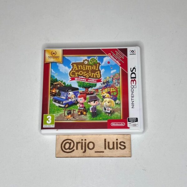 Animal Crossing Welcome Amiibo Nintendo 3DS complete